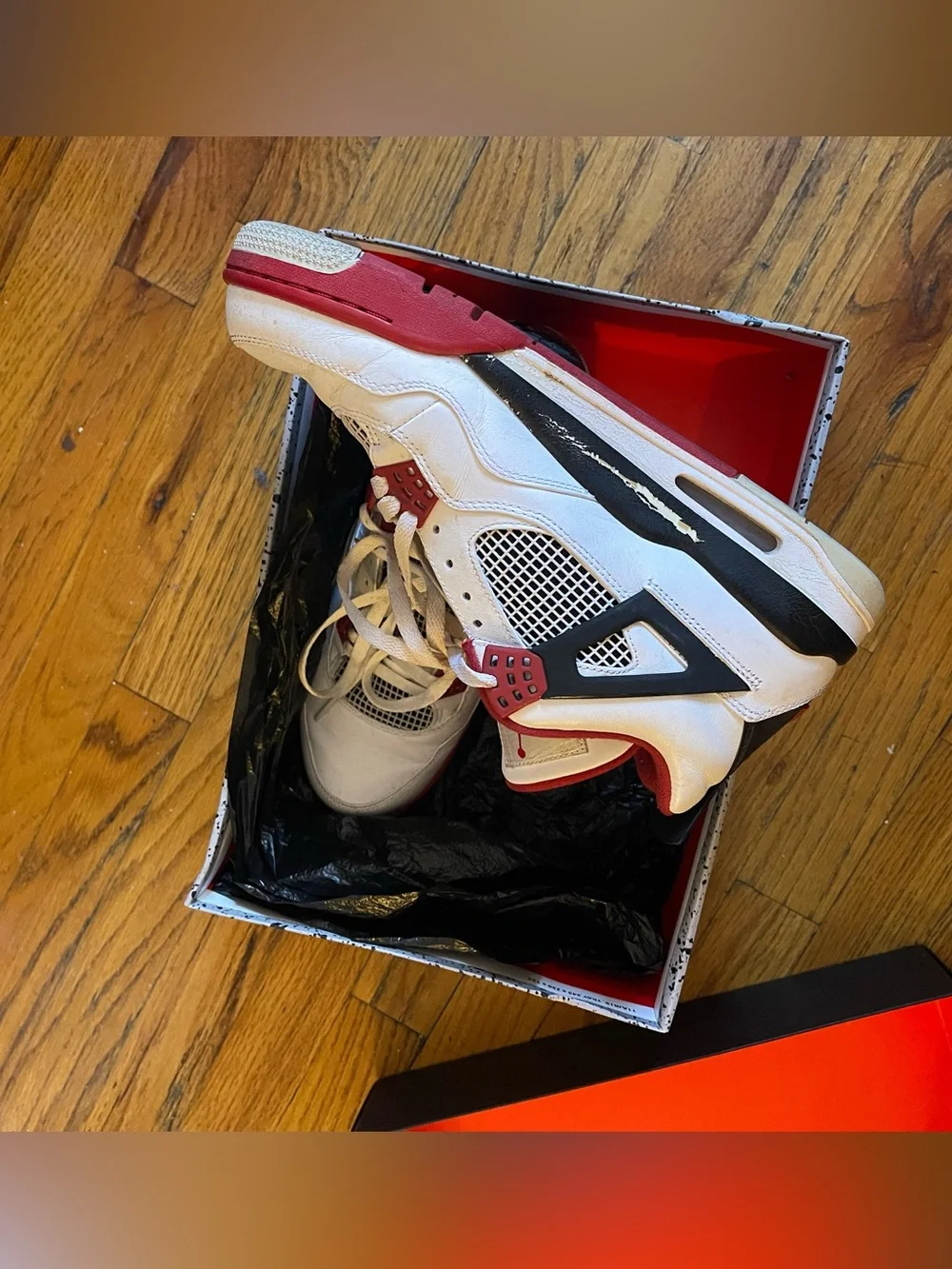 Jordan Red Jumpman Silhouette Canvas Art